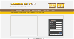 Desktop Screenshot of gardencitymls.com